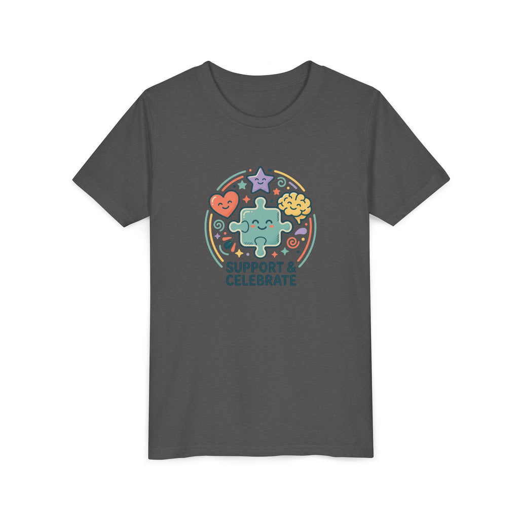 Kids T‑Shirt — "Support and Celebrate"