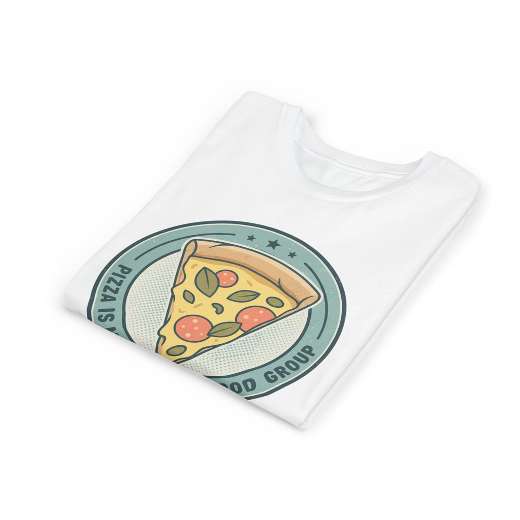 Kids T‑Shirt — "Pizza is my Favorite Food Group"