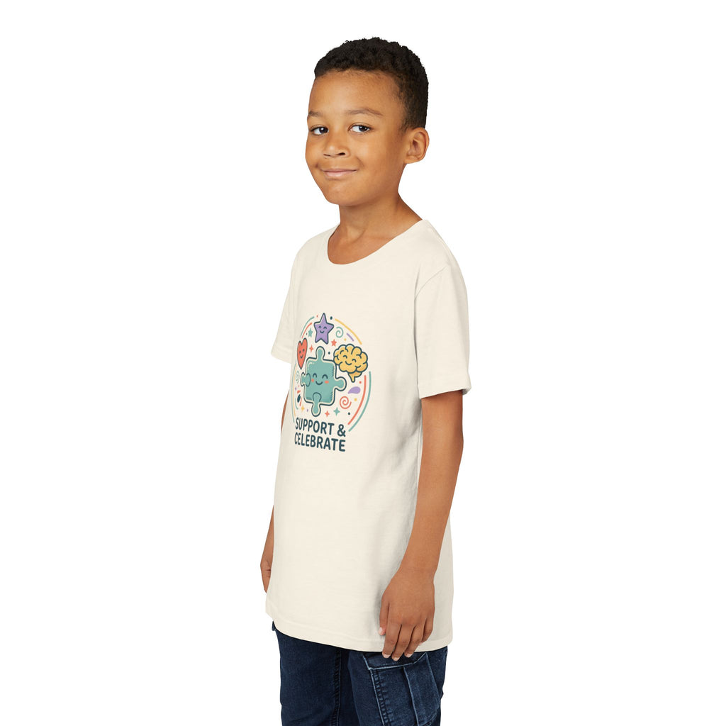 Kids T‑Shirt — "Support and Celebrate"