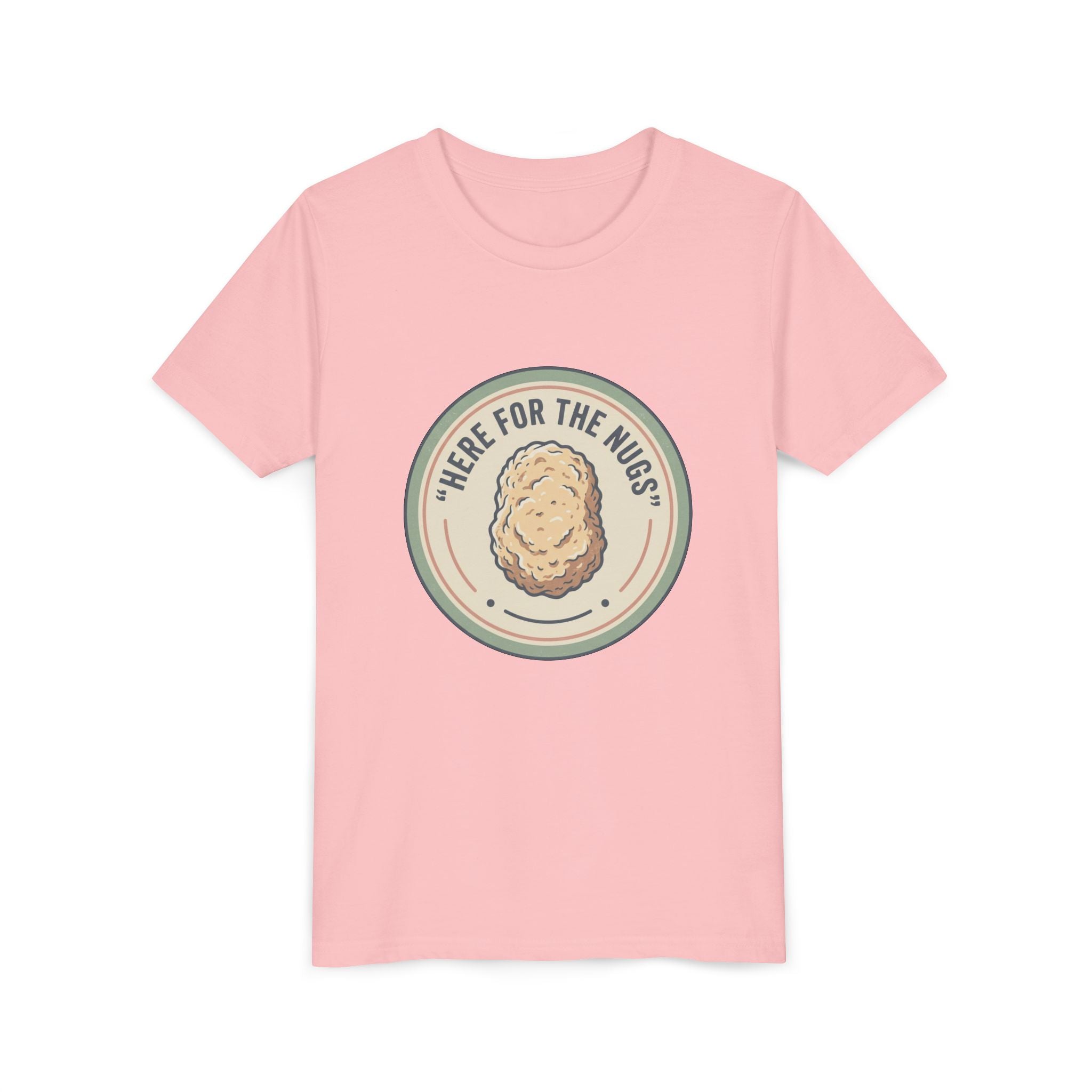 Kids T‑Shirt — "Here for the Nugs"
